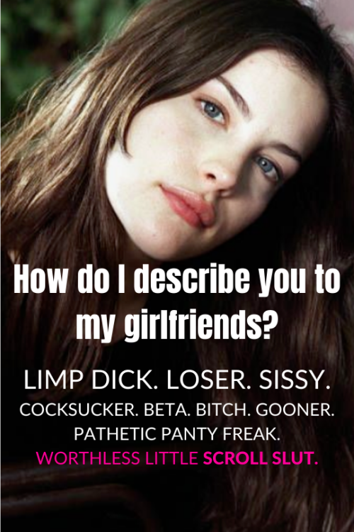 mistressjewelprime:low-lifer-uk: @celeb-femdom-project How sissy? looks like she knows me too
