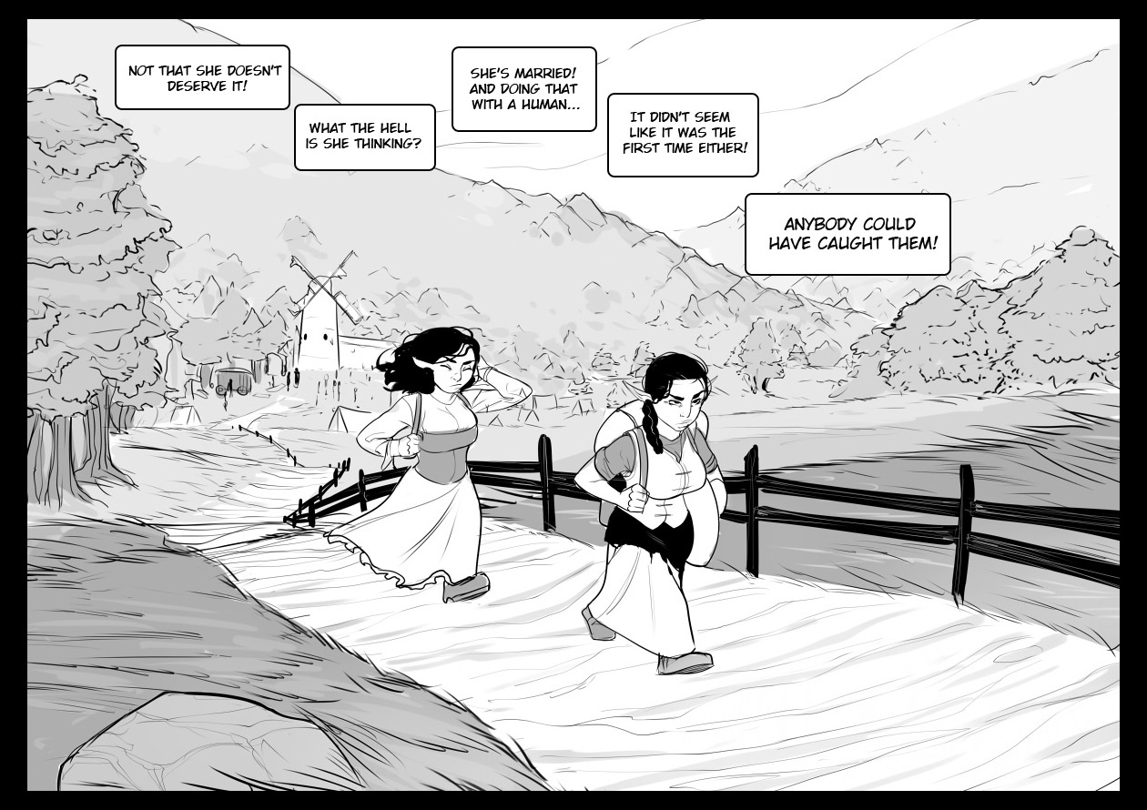 Aaaand this is it for chapter 1! I don&rsquo;t think I ever enjoyed working on