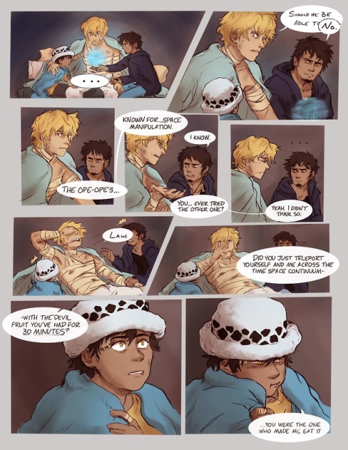 ccyans:rocketspurs: Comic based on a scene in chapter 6 of @ccyans‘ fic Lionheart I don’