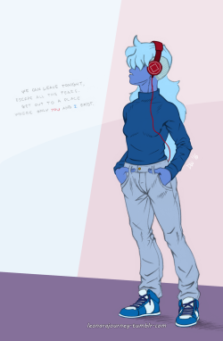 leonarajourney:  Sapphire’s favourite music artist is MitiS and her favourite song is Oasis and I won’t accept a “no” as answer. It’s canon. Period!also, personal aesthetic (those are the clothes I usually wear, yep) 