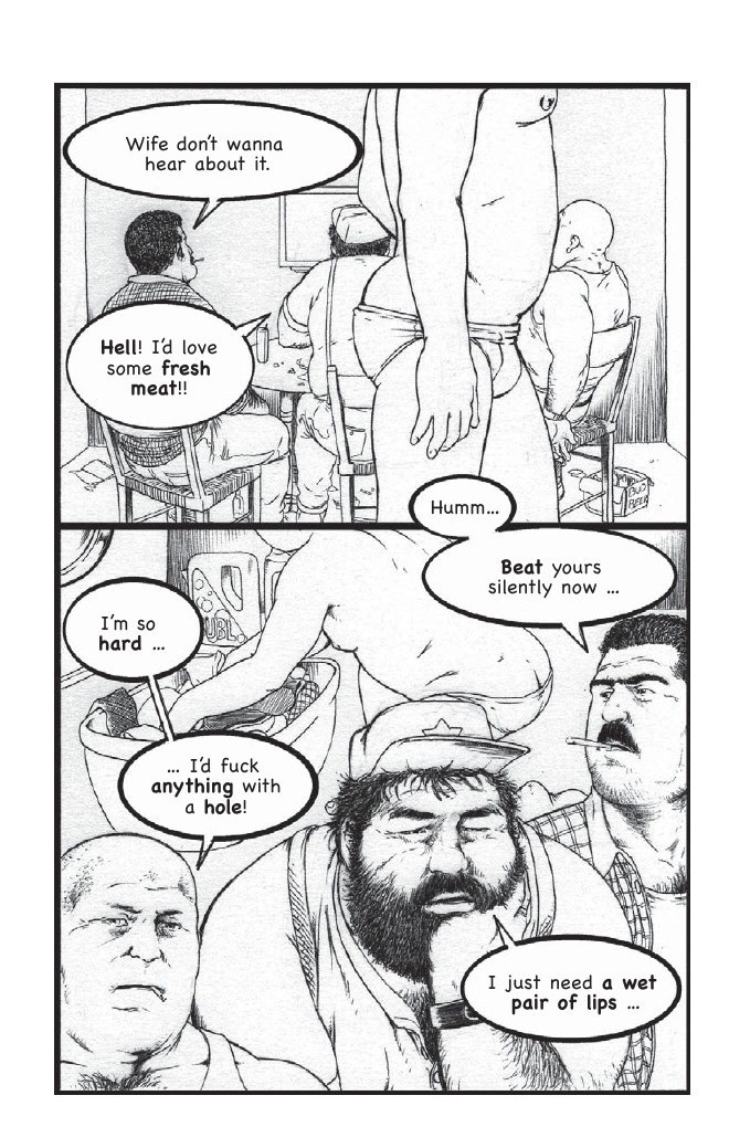 gordocabecitadehuevo:  gaycomicparadise:  Beer Buddies by Bruno B. (&frac12;)