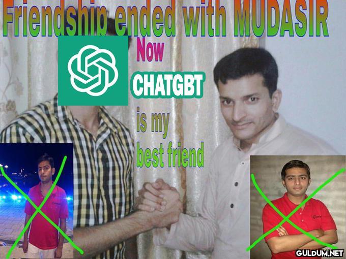 Friendship ended with...