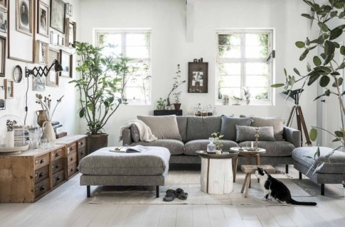 gravityhome: Cozy living room Follow Gravity Home: Blog - Instagram - Pinterest - Facebook - Shop