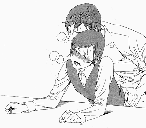 Edi's reading yaoi
