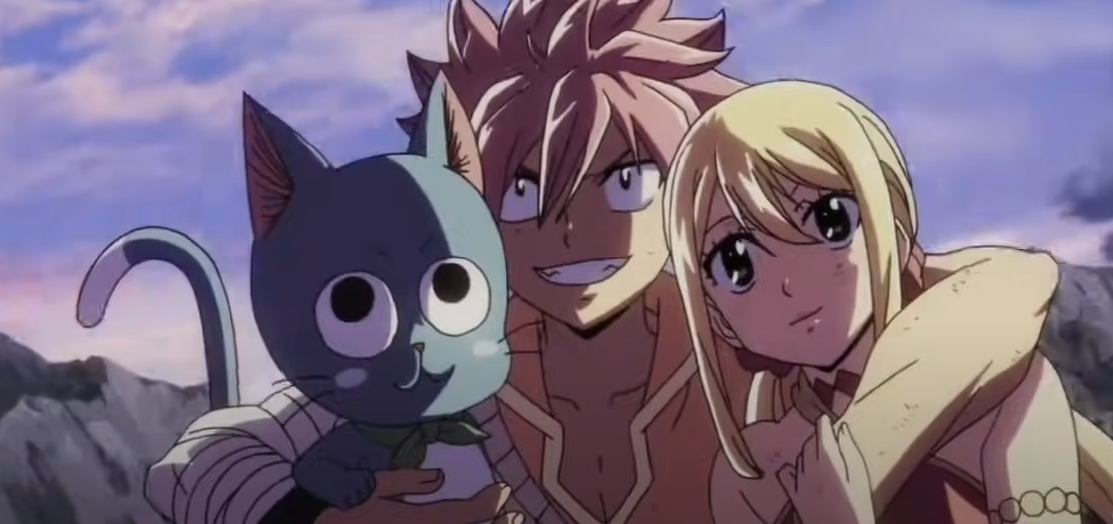 Natsu Dragneel - Fairy Tail Dragon cry! Natsu and Lucy!