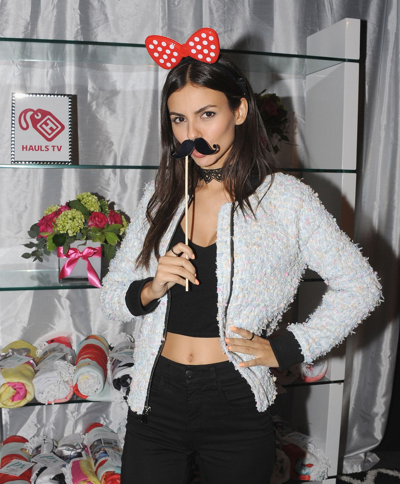 picturesforkatherine:   Victoria Justice Attending the Backstage Creations Retreat