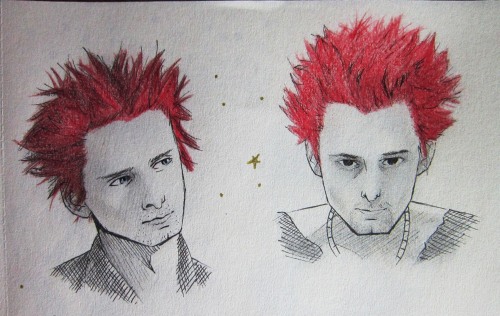 randommusedoodles:Matt Bellamy + Red hair