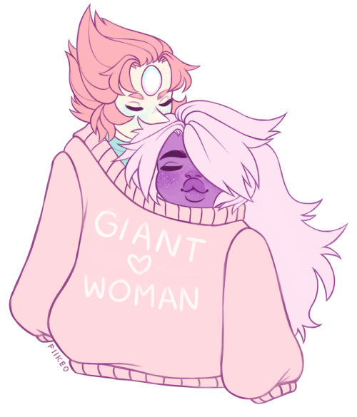 piikeo:  a giant sweater for a giant woman buy a sticker!! 