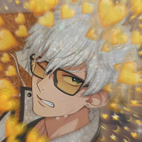 HAPPY VALENTINES DAY TO MY SHNOOKUMS MAMMON FROM HIT GAME OBEY ME!!!! ILU BABYGIRL