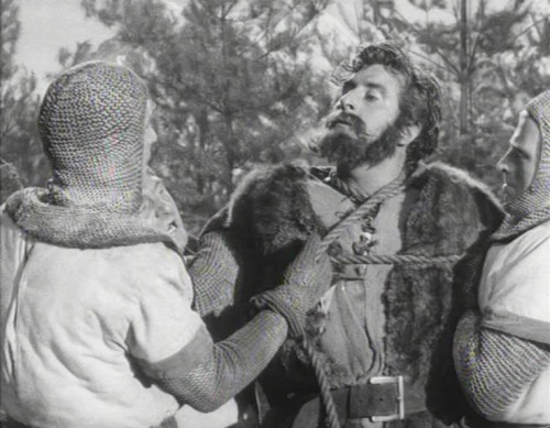 William Tell - The General’s Daughter Tell’s comrade Bear (Nigel Green) roped up.