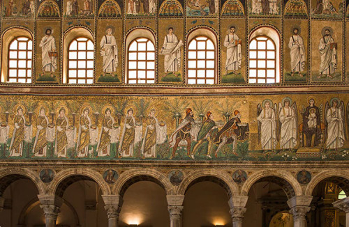 flybybee:archatlas:Le Chiese Romaniche a Ravenna Marco RavasiniThe Basilica of San Vitale is a churc