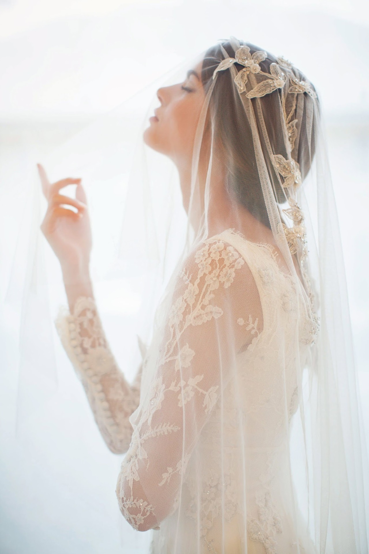 sexyqueen:Frederikke Winther by Sandra Aberg for Vogue Japan Wedding