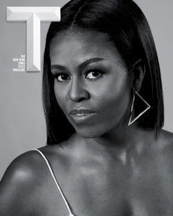 0729866:  T Magazine October 2016 Michelle Obama Photographed By Collier Schorr 