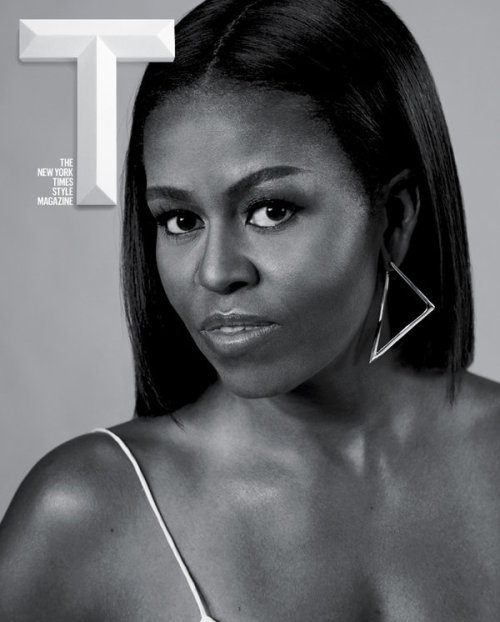 Michelle Obama stuns on the cover of @tmagazinexx