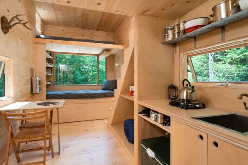 Clara - These Harvard-designed tiny homes are the future of weekend getaways | via Sometimes, vacati