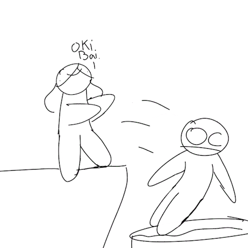 There He Goes..
