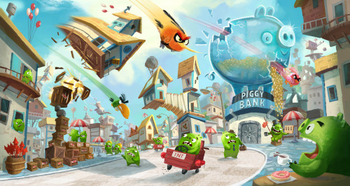 PIG CITYPig City was a blast to design. The Pigs are compelled to expand and develop. They are not t