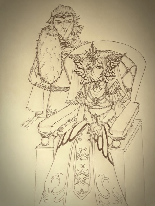 Queen Nerr Of Nohr, The Conquering Monarch And Her Late Husband, Prince-Consort Gunther, The Shadow Of