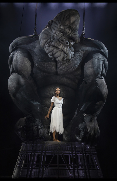 broadwayreprise:Christiani Pitts as Ann Darrow in King Kong on Broadway