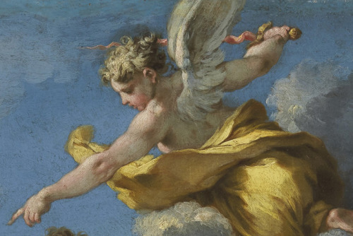 rubenista:Michele Rocca, called Parmigianino, The Expulsion from Paradise (detail), c. late 17th or 