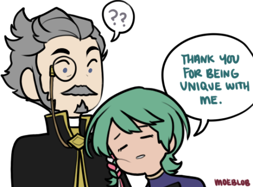 In the AU, at this current point in time, only Hanneman and Byleth see Sothis. Flayn/Rhea/Seteth fam