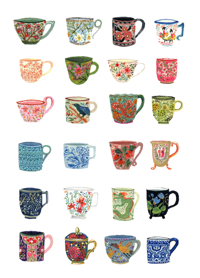 mineminesunshine:  I love tea, so i love teacup too. 