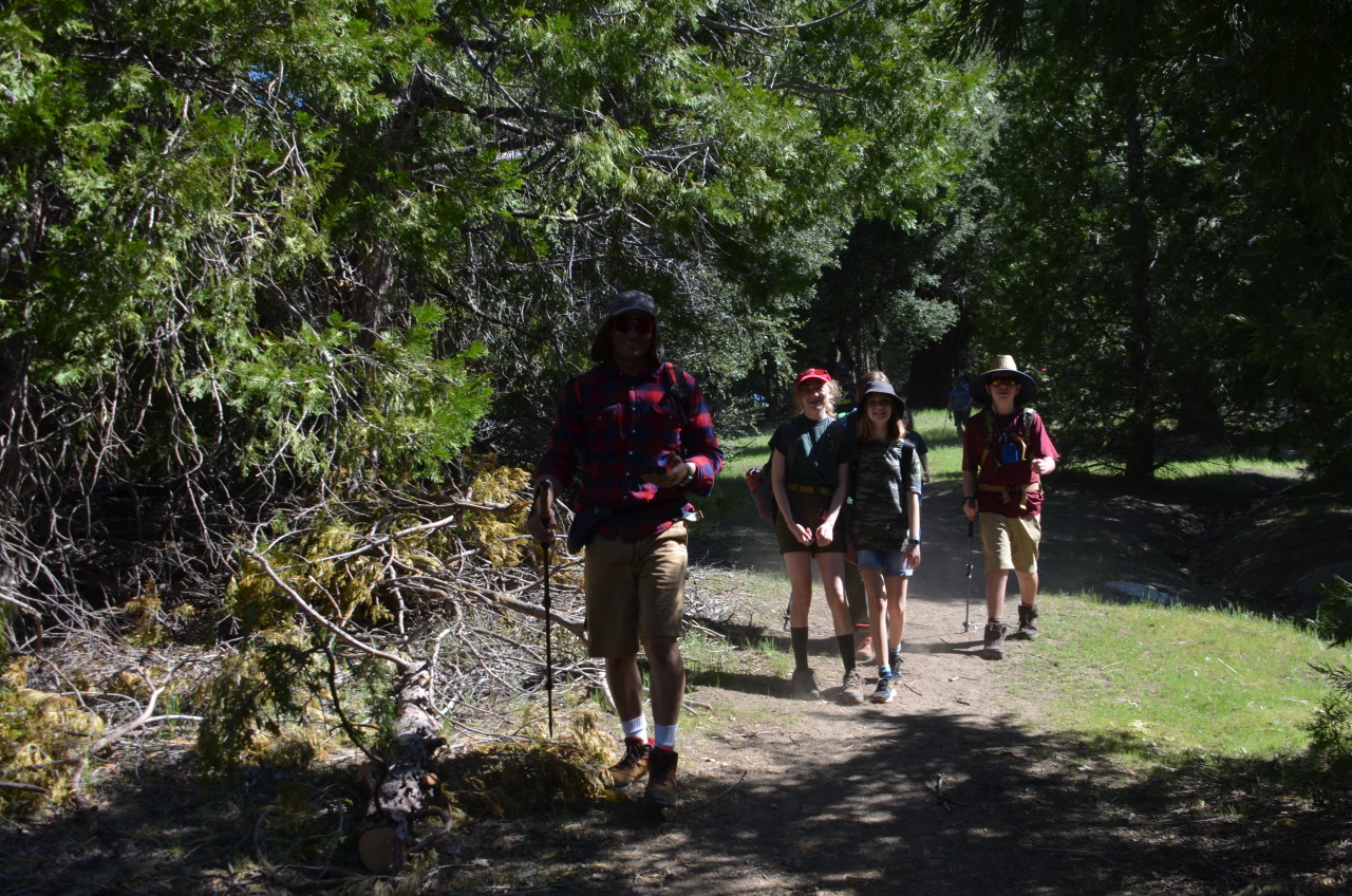 The troop went camping on Palomar mountain over the weekend and hiked 6 miles. Good job people!