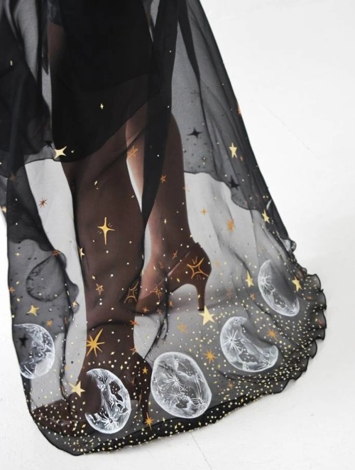 sosuperawesome: Moon Dress // Glitter Soup on Etsy