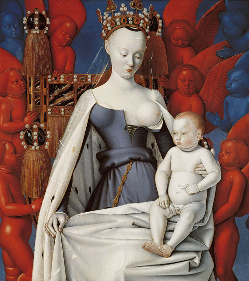 Díptico de Melun, de Jean Fouquet (ca. 1450)