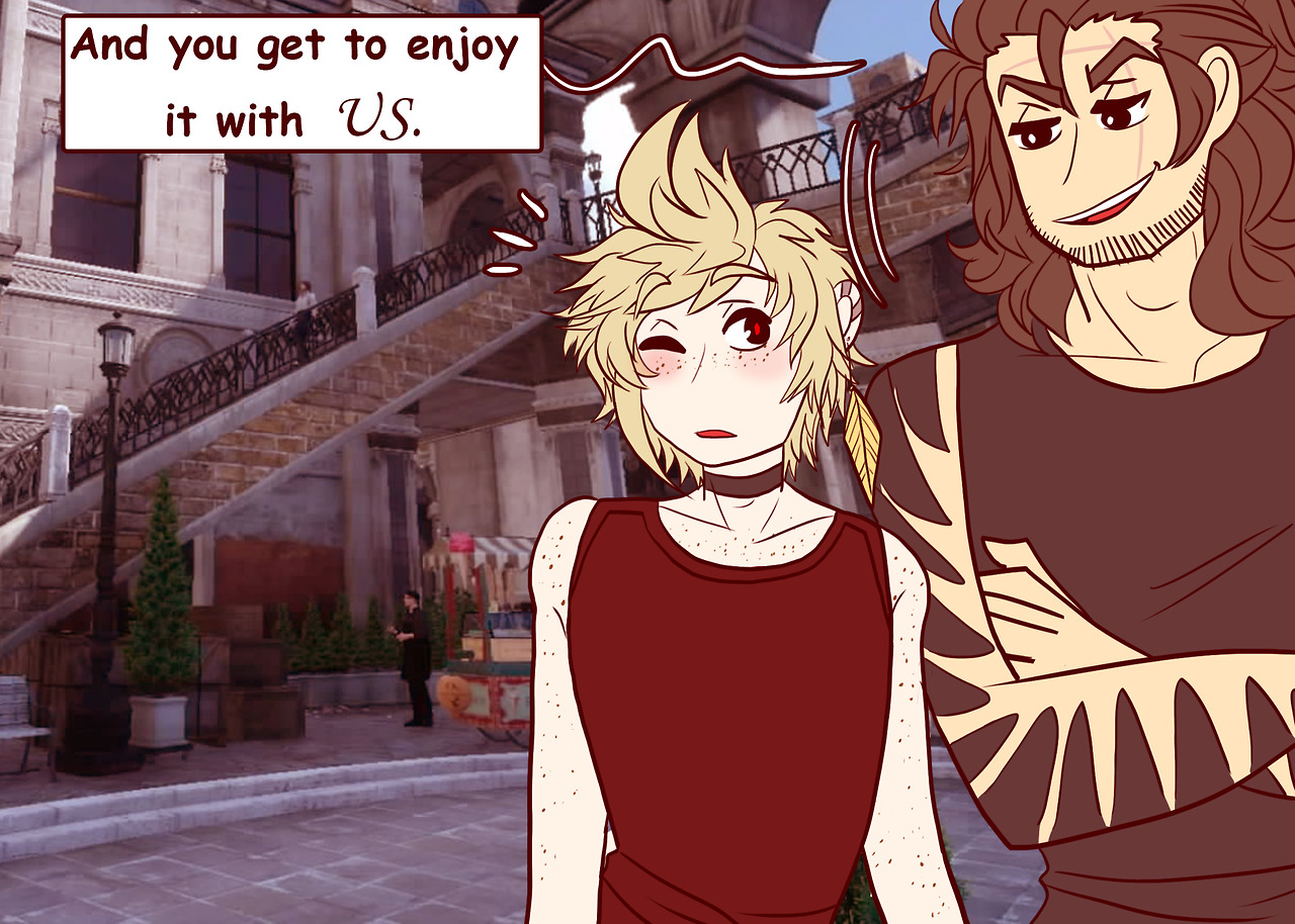 destiny-islanders:  Prompto Week | Day 3 - Favorie QuoteDay 1 Inktober Doodle | Day