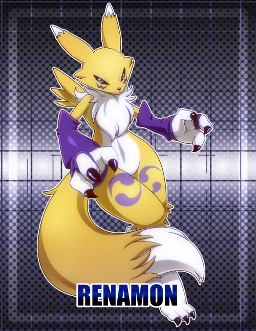 Porn fandoms-females:  renamon_by_nancher ( Af photos