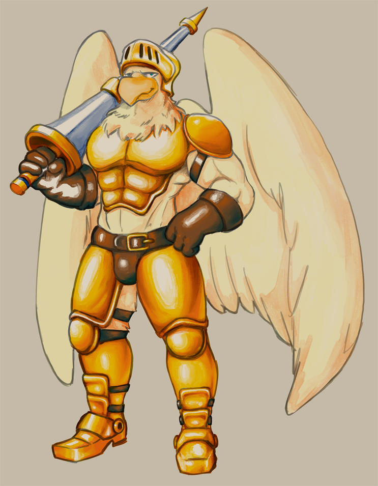 daftpatriot:  Here’s a team of characters I designed and drew for Memoirs of Magic,
