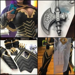 yayacosplay: Ok! The goal is to finish Camilla by this weekend! I’m SO close! Starting #FireEmblemHeroes is really motivating me to get this done!  This costume has been a pleasure project by all means, where I have taken my time and soaked in every