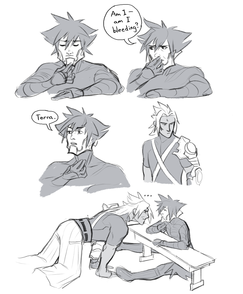 yung-rage:  vanitas shitpost dump and a headcanon