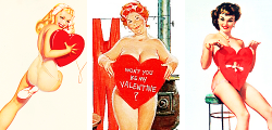 vintagegal:  Vintage and retro Valentine Pin-ups