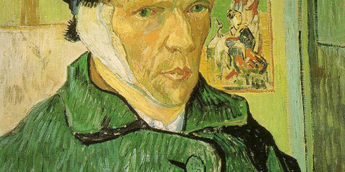 hirohamada:ART HISTORY MEME;Vincent van Gogh + Yellow-Blue Gradient