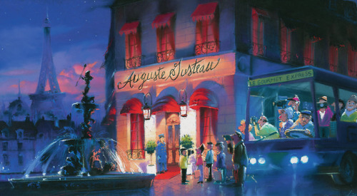 scurviesdisneyblog:Ratatouille visual development by Dominique Louis 