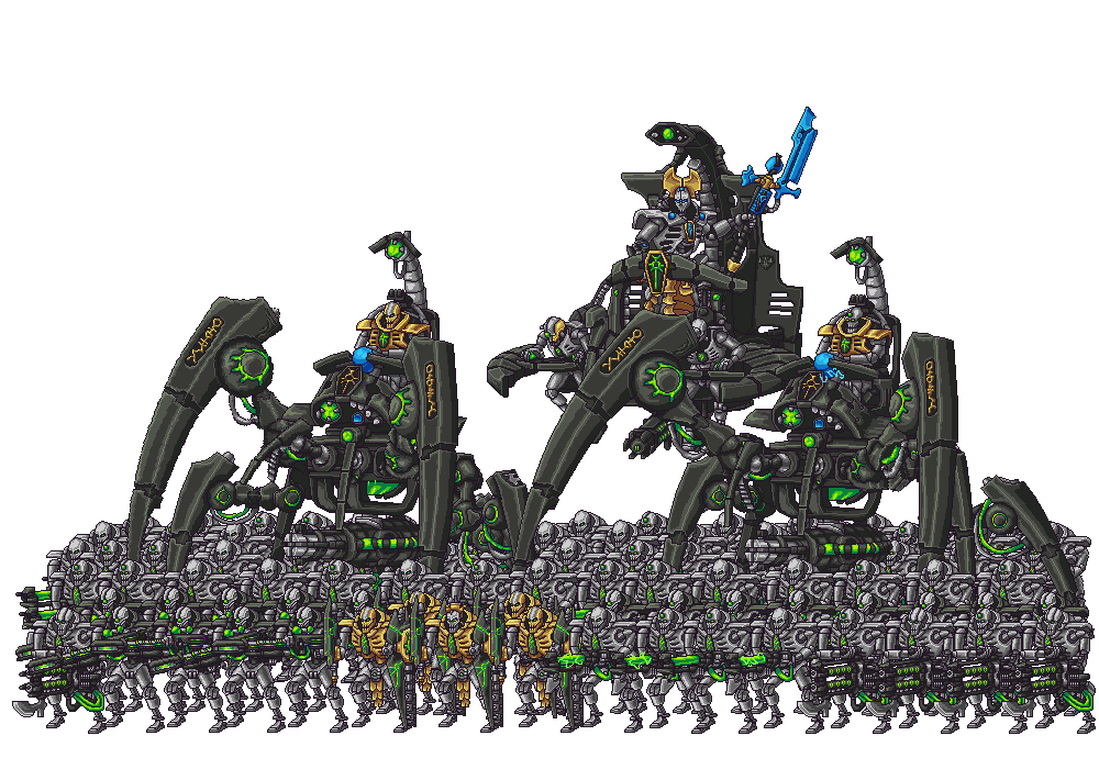 avalu40k:  “Whose leg do I have to hump to get a post with the complete 40k pixelart