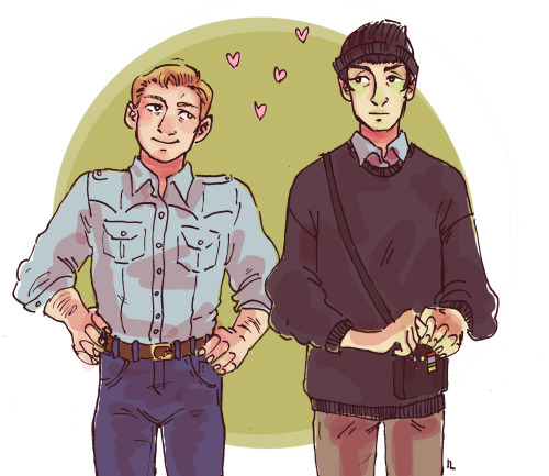 cornflakesdoesart: their outfits were really cute in the beginning of “Patterns of Force&rdquo