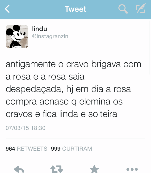 Voltamos para a programação normal mores!!