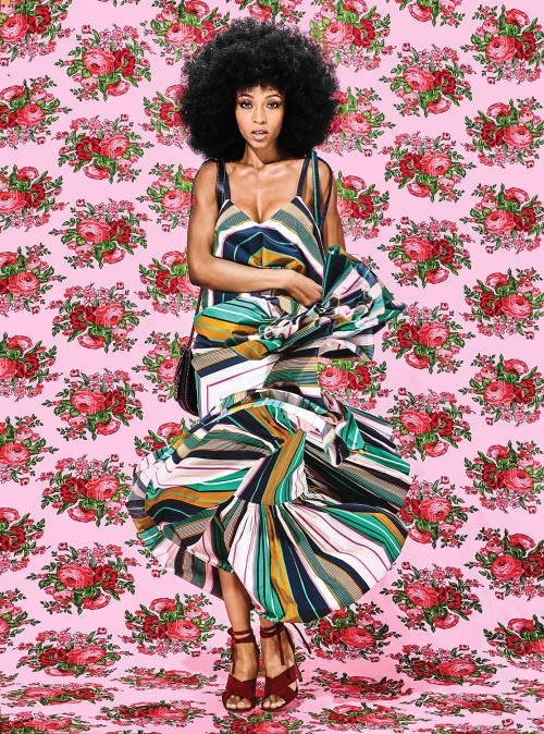 indigo-armada:  Yaya DaCosta, NY Magazine March ‘16 issue 
