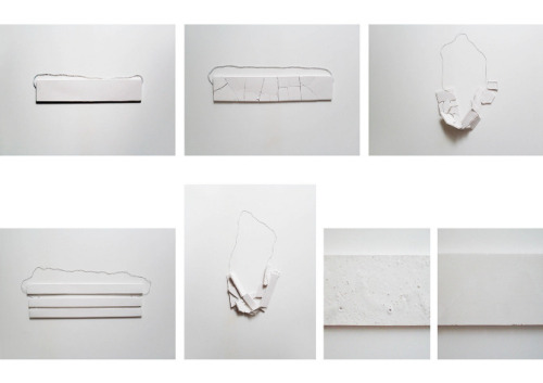 Fragmentures by Anne Kranenborg Necklaces 2013  The transience of a material determines the finitene
