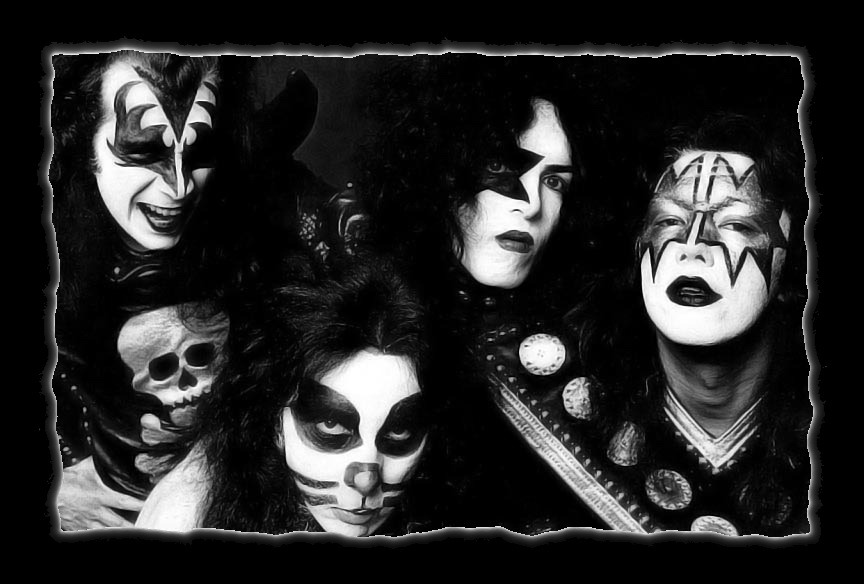 When KISS was a band &amp; not a brand.