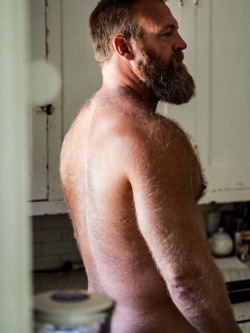 Bearded and hairy