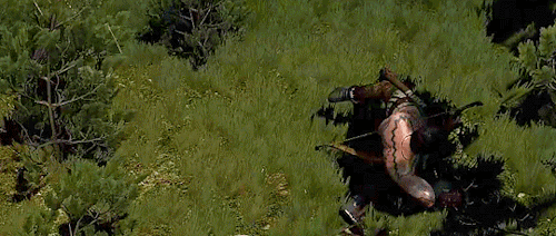 Gotta love the awesome physics of corpses in The Witcher 3.