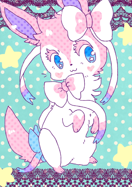 mintprince:i used to think sylveon was p dumb looking bc it...