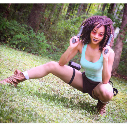 cosplayingwhileblack:Character: Lara Croft Series: Tomb Raider Instagram: @mynamesash_SUBMISSION