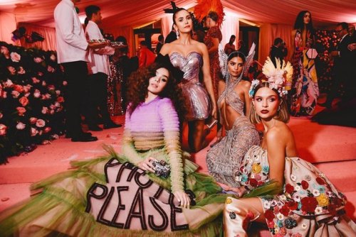 Josephine Skriver, Hailee Steinfeld, Nina Dobrev & Emily Ratajkowski at the 2019 Met Gala Celebr