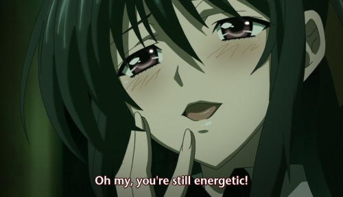 watching ecchi for the plot.