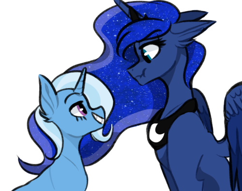mindyouart: my OTP WHY AREN’T THERE MORE TRIXIE/LUNA SHIPPERS OUT THERE 